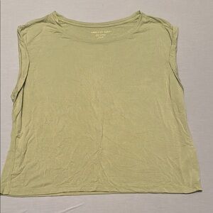 American Eagle Outfitters Women's Green Top
